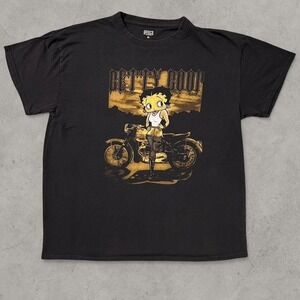 Betty Boop Motorcycle Graphic Tee